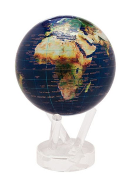 Вид Земли из космоса темно-синий MOVA GLOBE (16,5см)