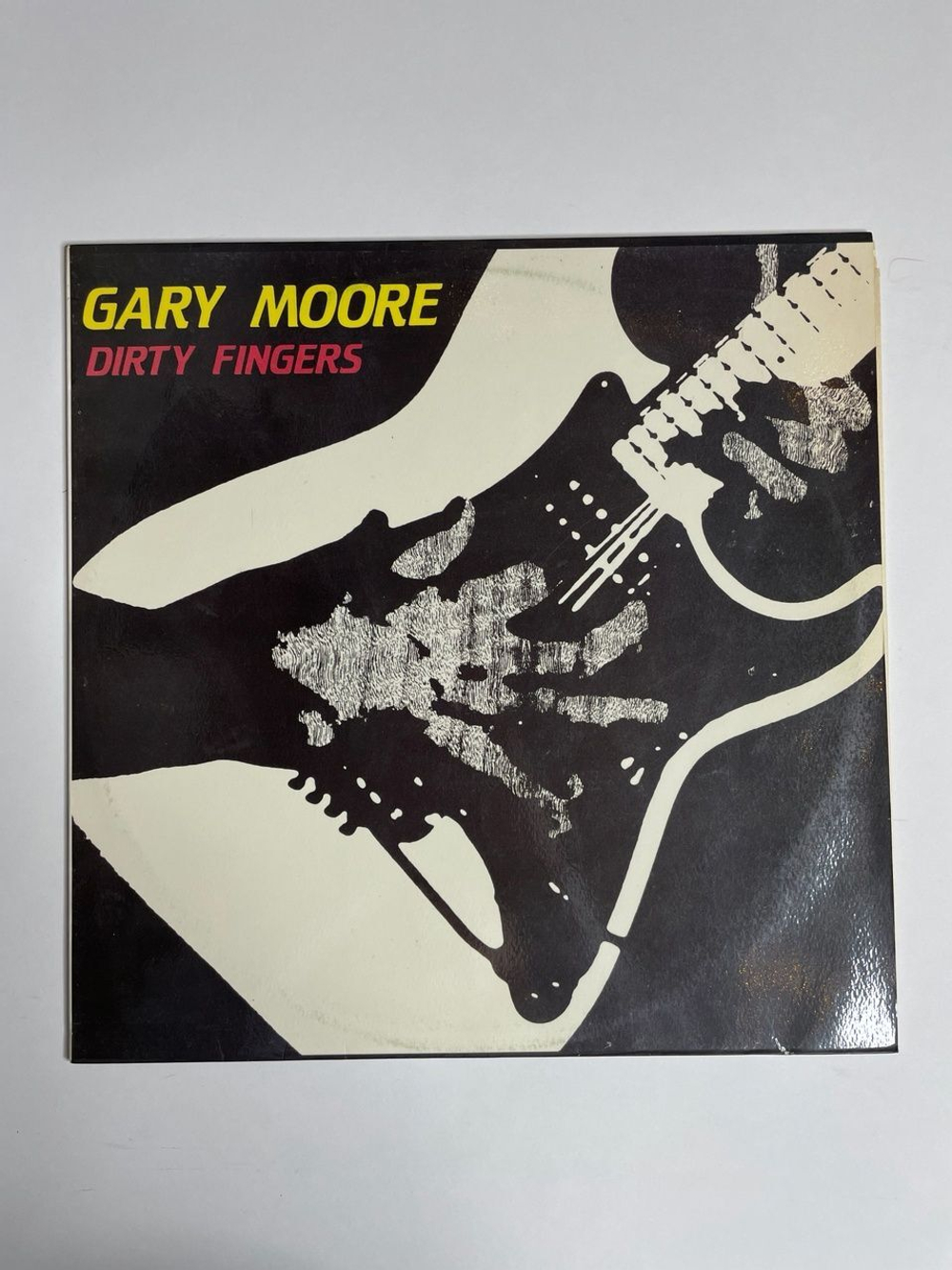 Винтажная виниловая пластинка LP Gary Moore Dirty Fingers (Россия 1992)