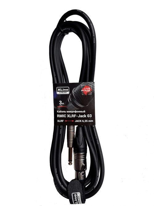 XLINE Cables RMIC XLRF-JACK 03 Кабель микрофонный
