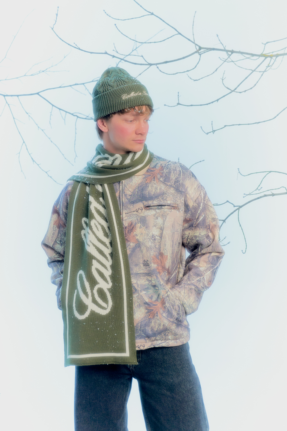 Шапка Called a Garment Everyday Beanie "Olive"