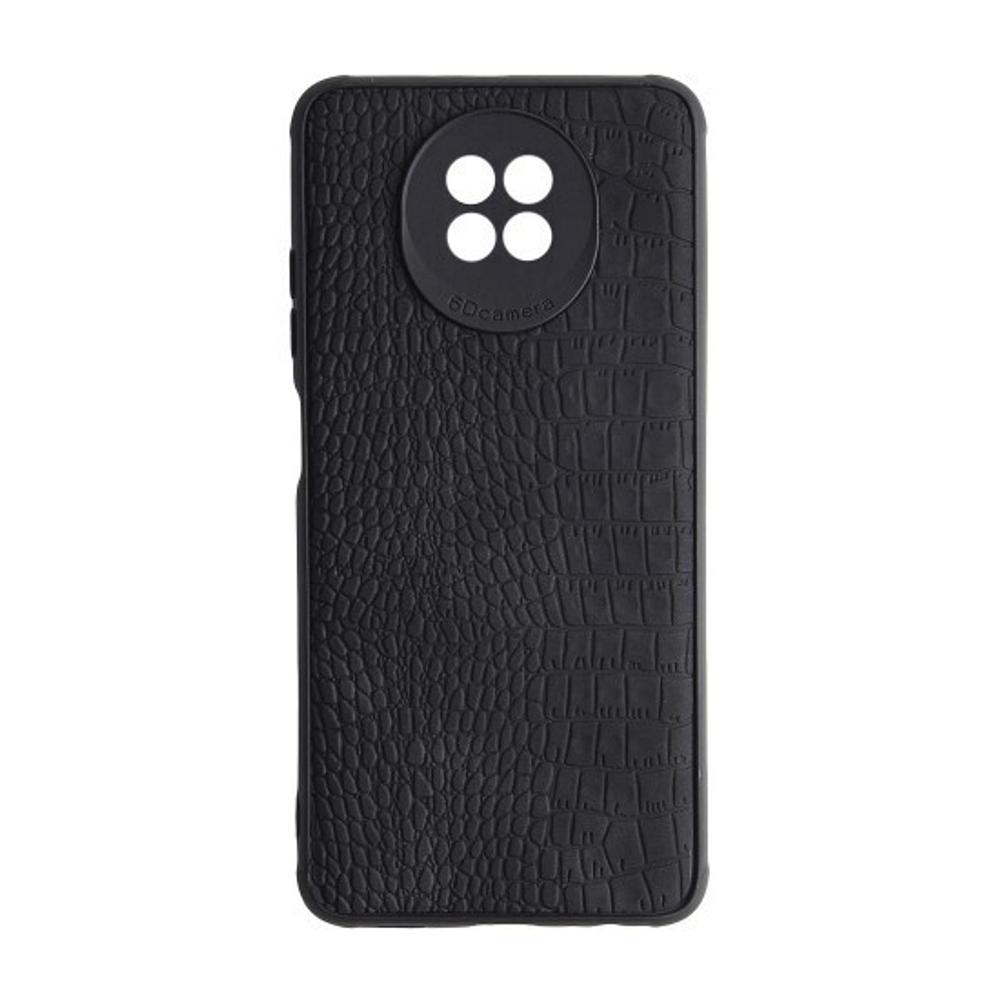 Чехол для Xiaomi Redmi Note 9T, Рептилия, 010027 Черный