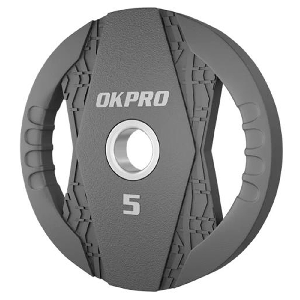 Диск олимпийский обрезиненный 15 кг OKPRO