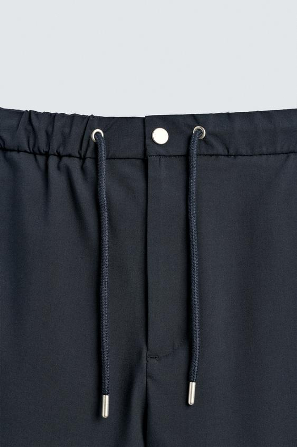 ZARA ТЕХНИЧЕСКИЕ ШОРТЫ RELAXED FIT, СИНИЙ