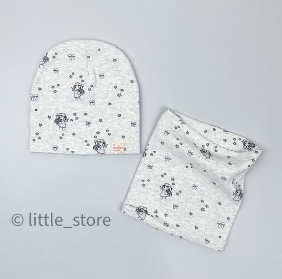 Комплект двухслойный (плотный), Светло-серый