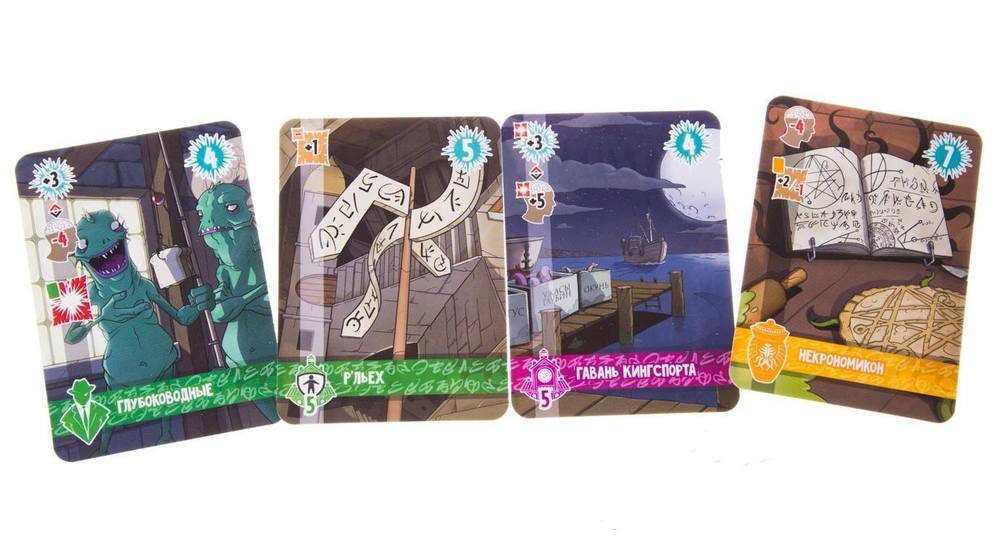 Миры Ктулху - карты