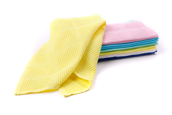 Полотенце вафельное, г/к, 260 гр/м2, 65х135, арт. CW 65-135, цвет: 1075-лимон,