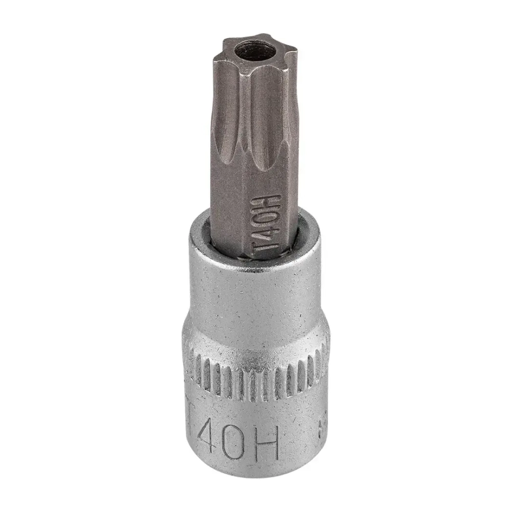 Головка-бита TORX 1/4'', T40H c отверстием RockFORCE RF-3273240