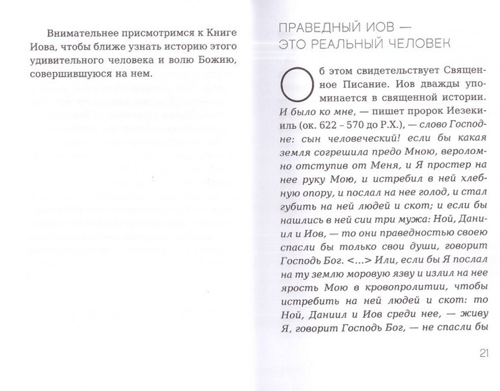 Размышление над Книгой Иова для современного человека. О промысле Божием и спасительных страданиях. Архимандрит Иов (Гумеров)