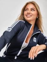 костюм спортивный на молнии Adidas с брюками и толстовка