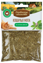 Деревенские Лакомства для кошек кошачья мята 15 гр.