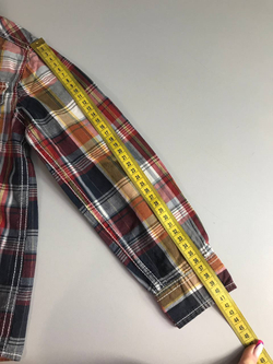 Рубашка Benetton в клетку, на 5/6 лет