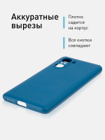 Чехол ROSCO для Poco F3 оптом (арт. XM-PF3-NSRB-BLUE)