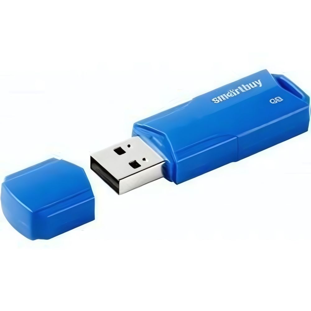 Флеш-накопитель 8 Gb SmartBuy Clue Blue