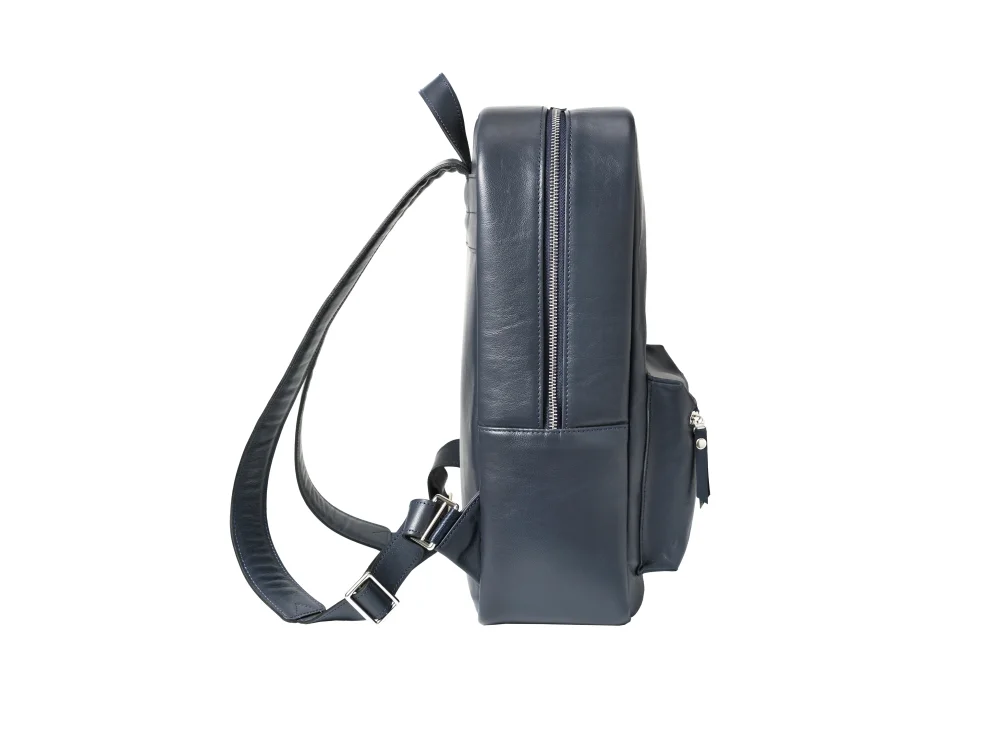 Рюкзак из натуральной кожи "Norvin Blue"