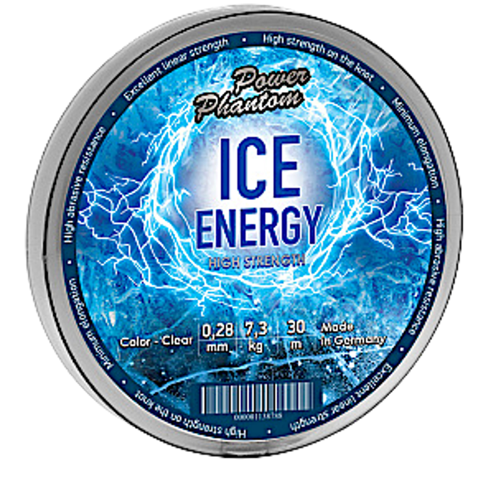 Леска Power Phantom Ice Energy 30м 0.16мм 3.5кг Clear 00-00046095