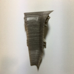 Внутр. угол к плинтусу "LIDER-75" 756 Дуб дымчатый