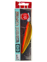 Воблер для рыбалки Lucky John Pro Series Silver Shiner S 8.8 см, тонущий, 107