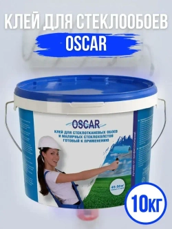 Клей для стеклообоев акриловый воднодисперсионный готовый Oscar, 10кг