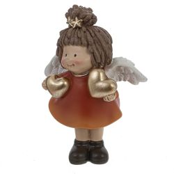GAEM Фигурка декоративная "Девочка-Ангел", L7 W4 H9 см, 4в.