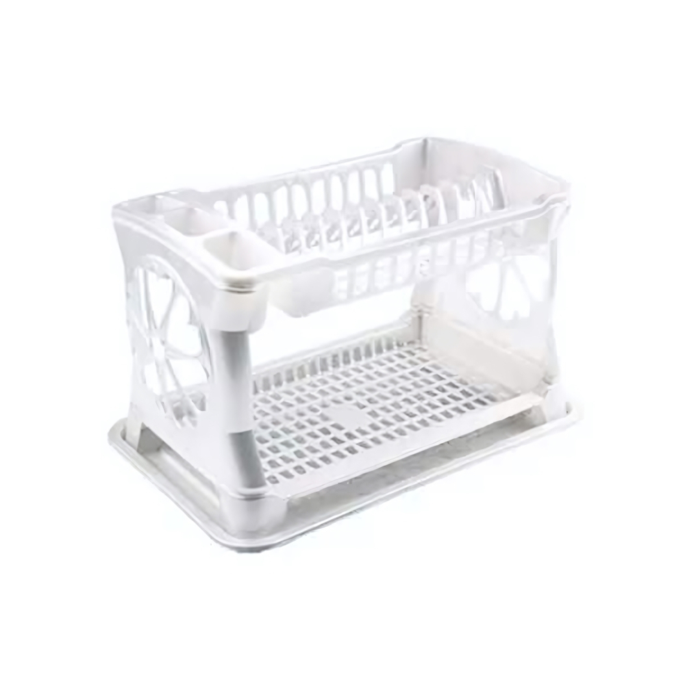 Сушка для посуды "Лидия" 2х ярусная, белый РП-121бел