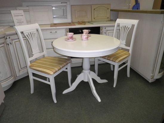 Стол Эдельвейс К 900 (дуб/тон Венге)