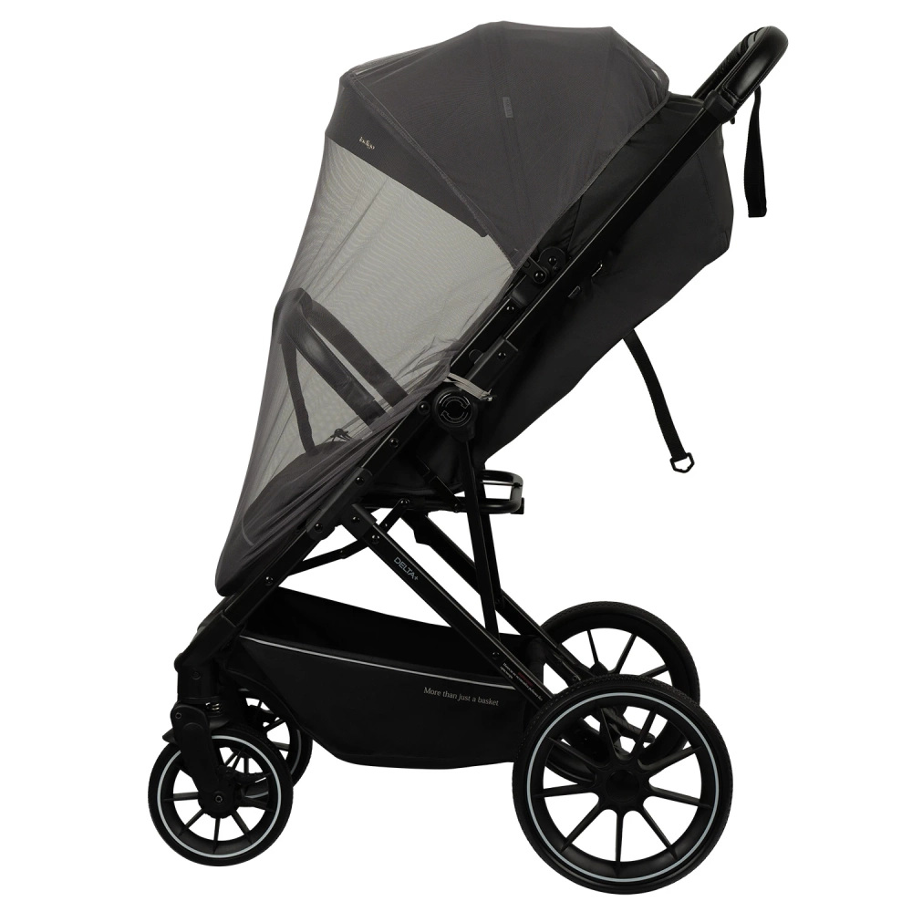 Коляска прогулочная Indigo Delta+ 2026 (черный)