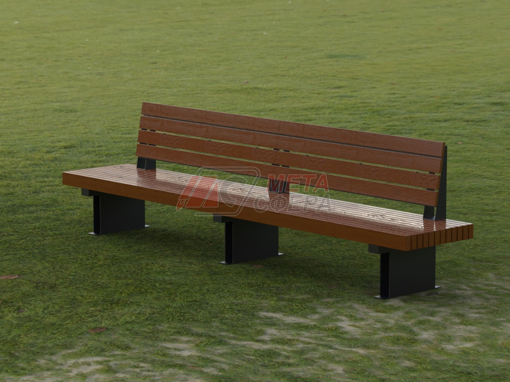 Скамейка Rail Road 03 продольная