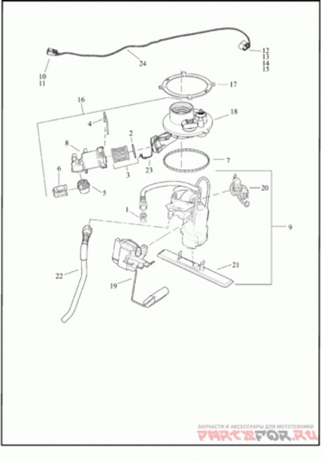 ФИЛЬТР ТОПЛИВНЫЙ 61011-04A