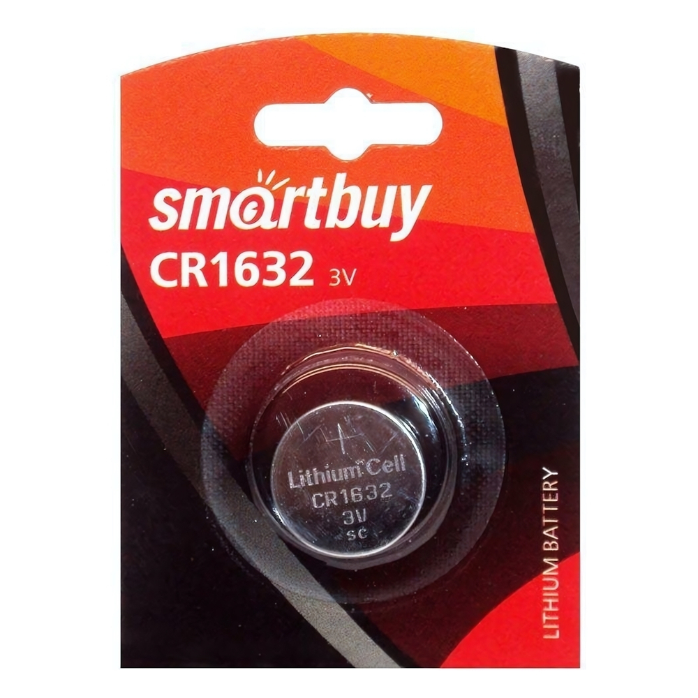 Элемент питания Smartbuy CR1632 BL/1 (комплект 5 шт)