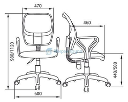 Кресло для персонала Марс Т комфорт