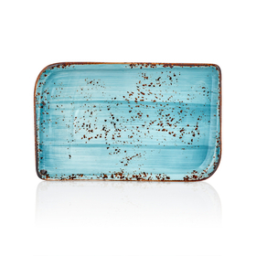 Блюдо прямоугольное "Infinity" 24*15см. фарфор By Bone