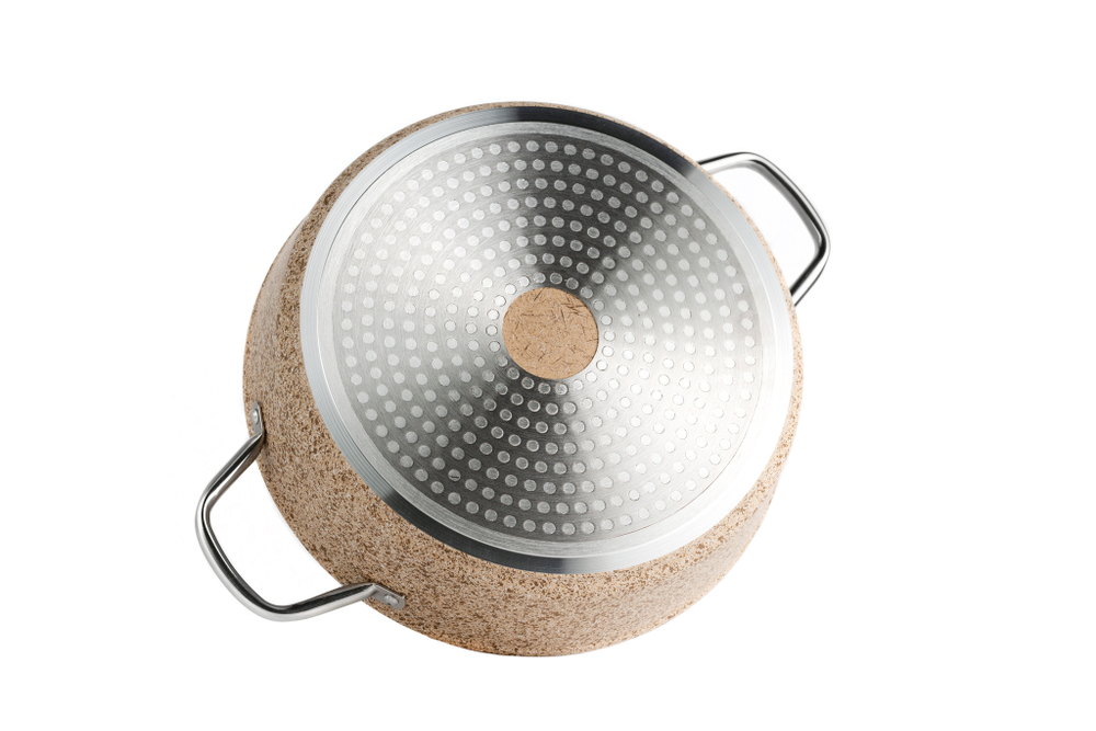 Жаровня с крышкой 28см (4,1л) Песочный