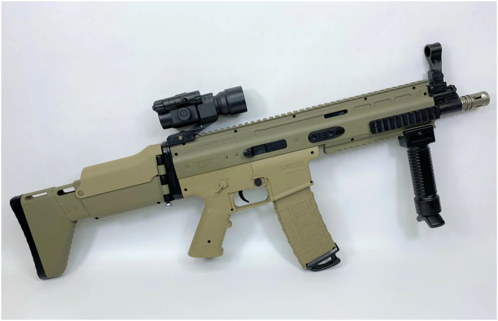 Автомат с орбизами JM Scar W87433, gen 8 , 2500 тыс шаров орбиз в подарок