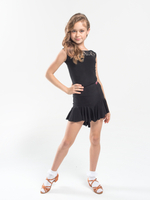 Детский топ с гипюром