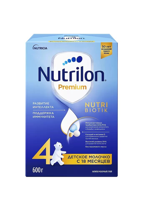 Смесь Nutrilon 4 Premium молочная с 18 месяцев 600г