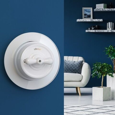 Рамка на 1 пост белый