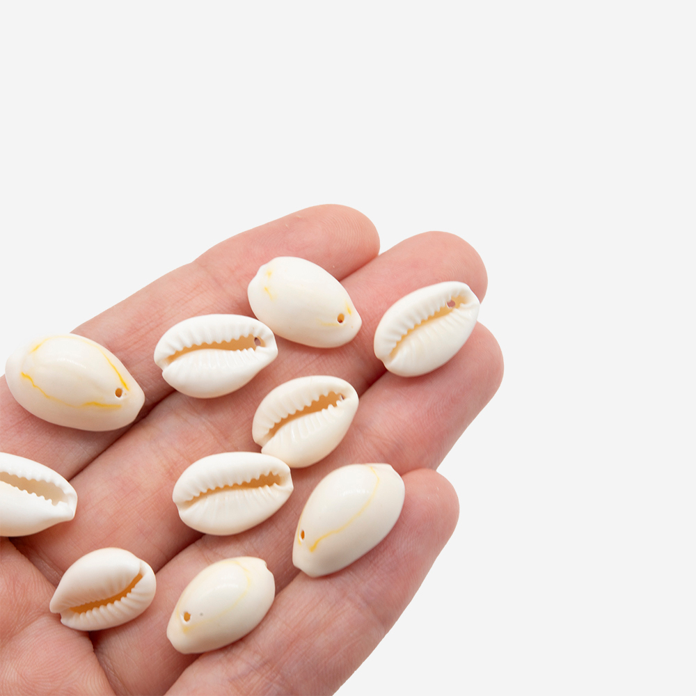 Ракушки Каури с одним отверстием, 14-18мм