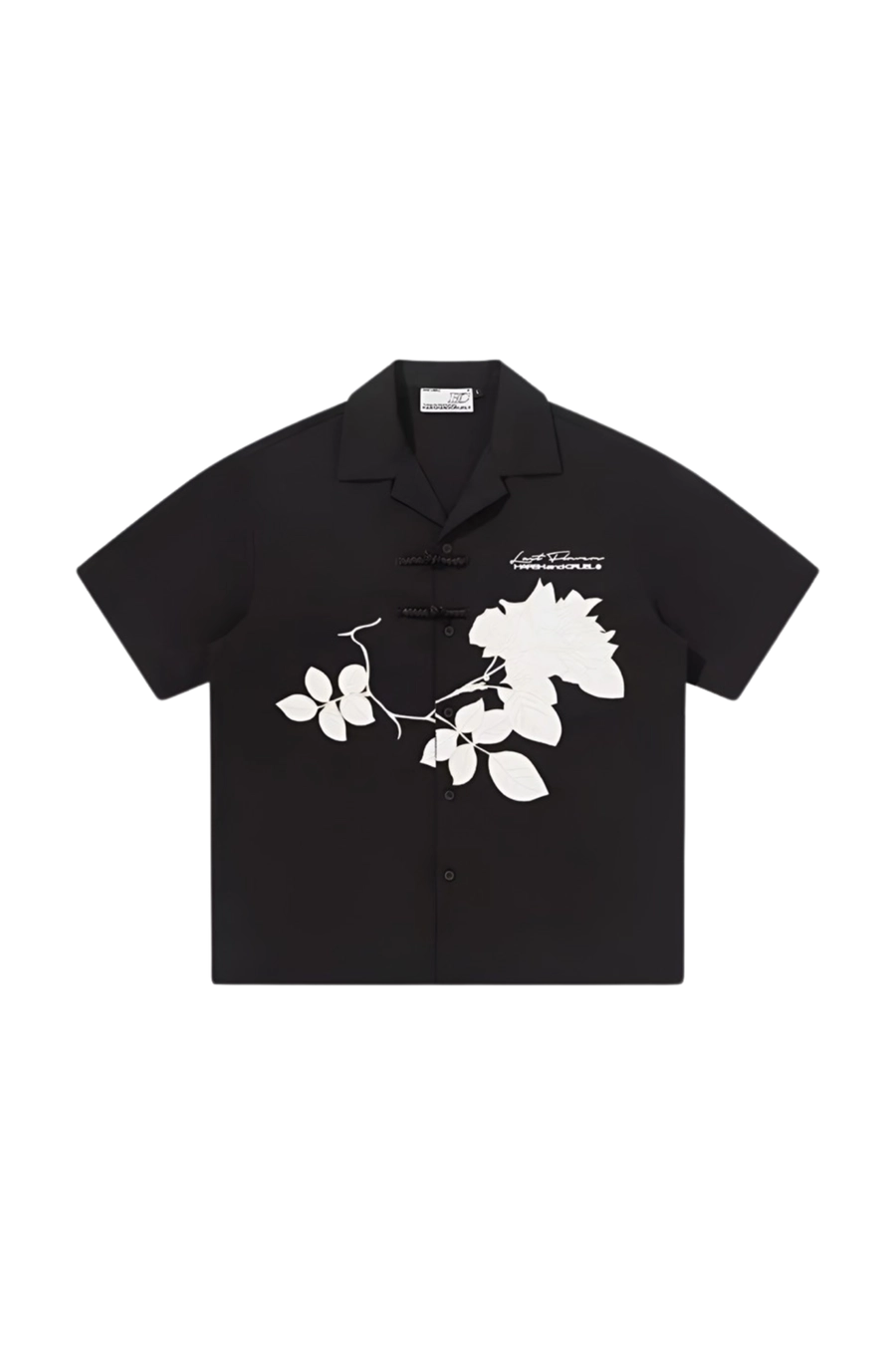 Рубашка HARSHandCRUEL "Abstract Flowers" Short Sleeve Shirt