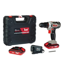 NUMBER ONE Дрель-шуруповерт, 20 В, 32 Нм, 2 АКБ