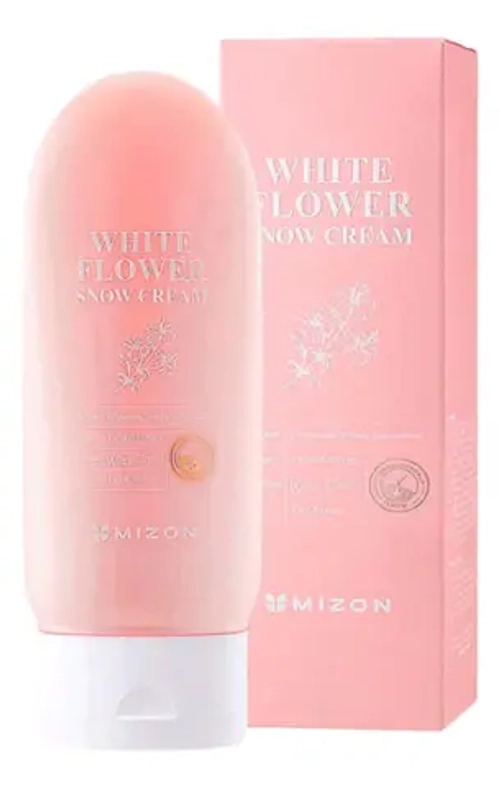 MIZON  Крем для лица осветляющий - HITE FLOWER SNOW CREAM ,150мл