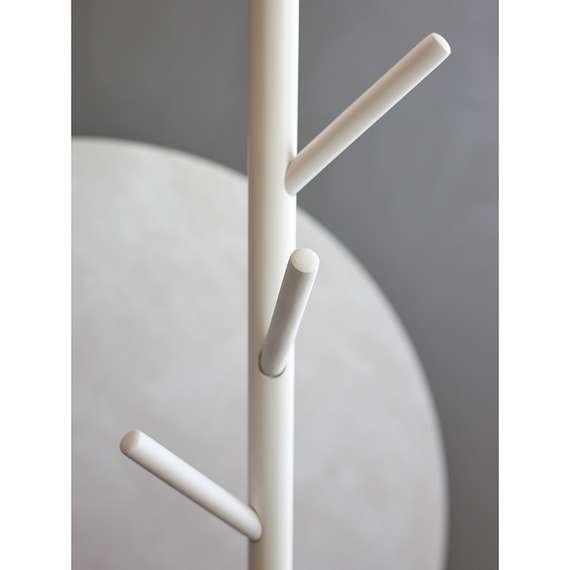 Вешалка напольная forsty, 173 см, белая