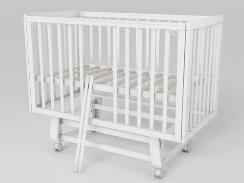 Кроватка детская Incanto Anniken Exclusive (белый/белый) маятник продольный
