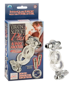 Кольцо на пенис 4 удовольствия в одном (Цвет: прозрачный)