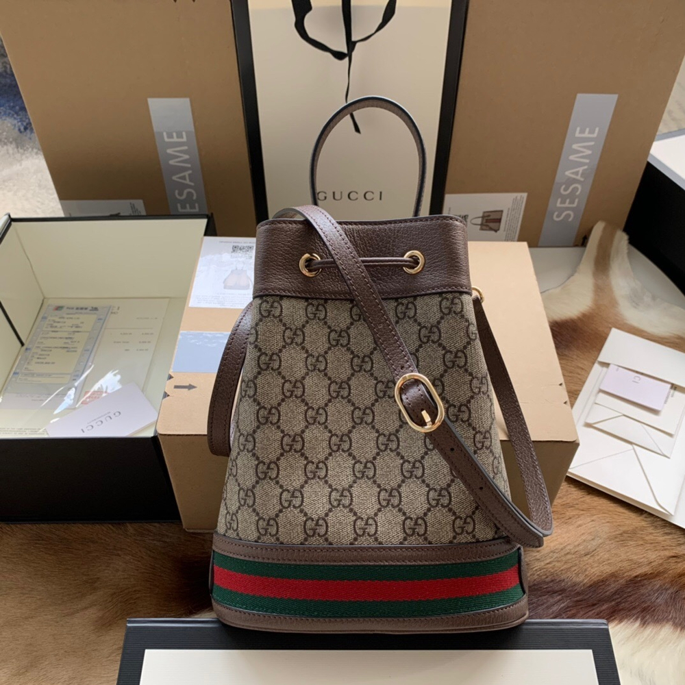 Gucci Ophidia Small GG Bucket Bag
