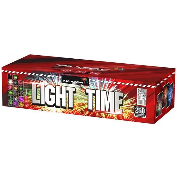 Батарея салютов LIGHT TIME (250/1,2) MC250