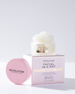 Makeup Revolution Rehab - ночная маска, регенерирующая и обновляющая кожу /   50  ml  / GTIN 5057566561464