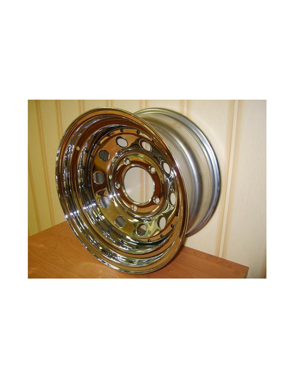 Диск усиленный Toyota Land Cruiser 100 стальной хромированный 5x150 8xR16 d113 ET-14