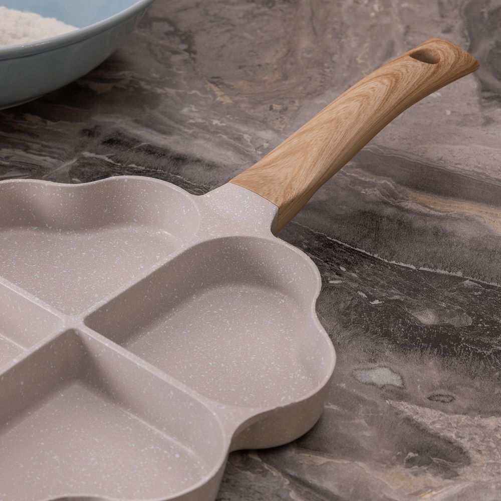 СКОВОРОДА AGNESS ДЛЯ ОЛАДИЙ С АНТИПРИГАР.ПОКРЫТИЕМ 36*19.5*2.0СМ(КОР=12ШТ)