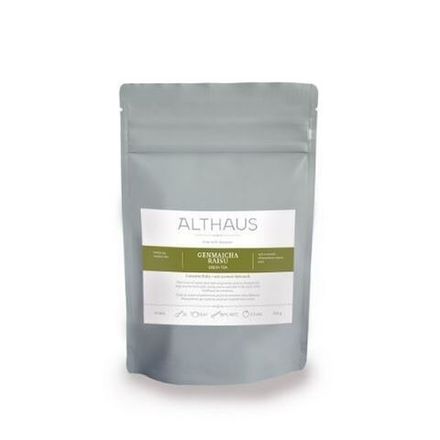 Althaus Genmaicha Raisu зеленый листовой чай, 100 г