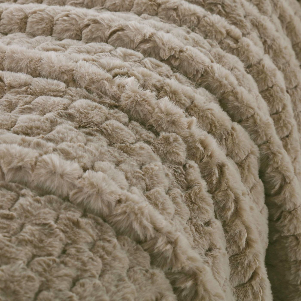 Плед 160х220 Sofi De MarkO Аврил бежевый